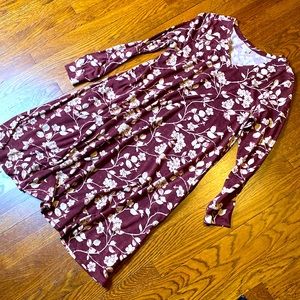 LulaRoe Emily dress with pockets L
